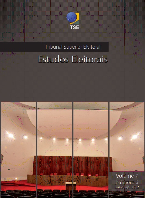 Estudos Eleitorais Volume 7 - Número 2