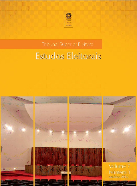 Estudos Eleitorais Volume 7 - Número 3