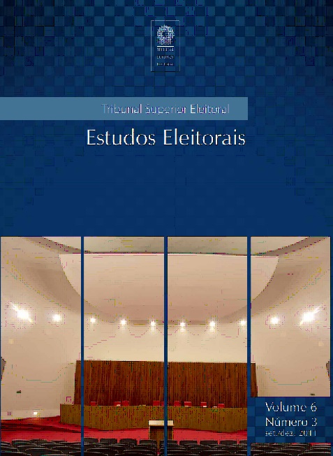 Estudos Eleitorais Volume 6 - Número 3