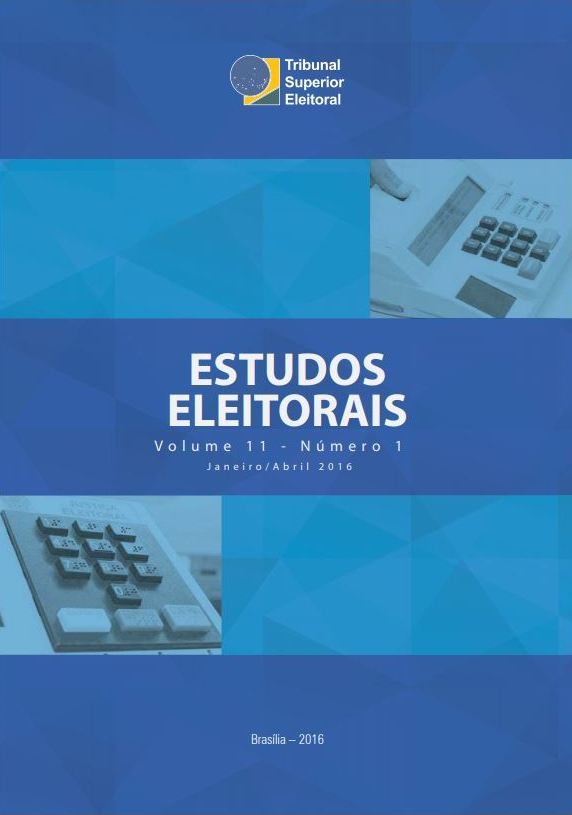 Estudos Eleitorais Volume 11 - Número 1