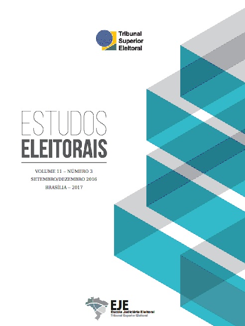 Estudos Eleitorais Volume 11 - Número 3
